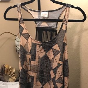 HOT Self-Esteem Tank Cami with Sexy Zipper in Back